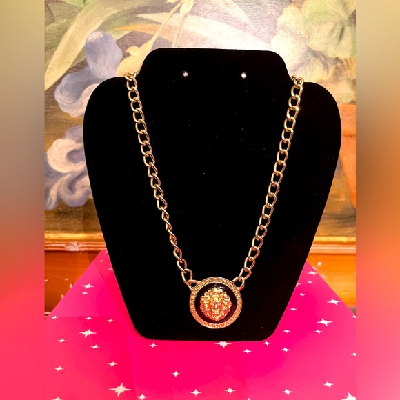 Jewelry - MEDUSA PENDANT w/LONG GOLD-TONE CHAIN